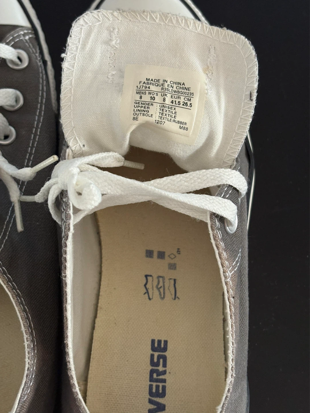 Converse All Star Low Top Sneakers Gray - photo 5