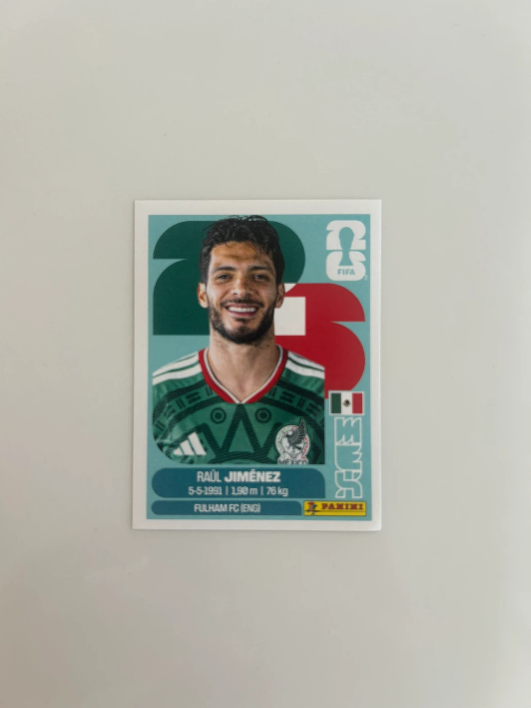 Raúl Jiménez Panini FIFA World Cup 2026 Sticker