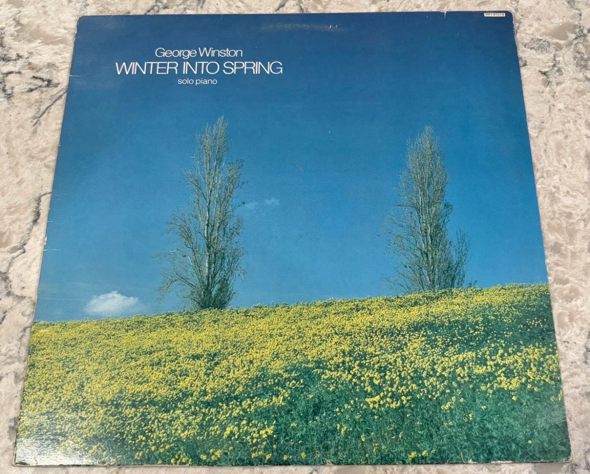 George Winston Winter Into Spring Record 1982 🇨🇦(WH-91019)