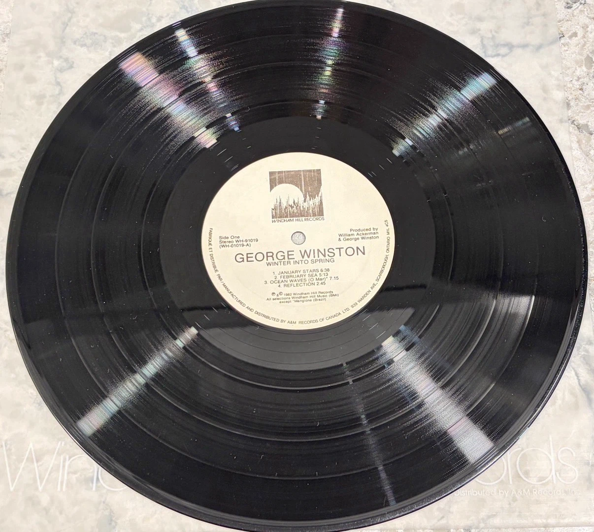George Winston Winter Into Spring Record 1982 🇨🇦(WH-91019) - photo 4