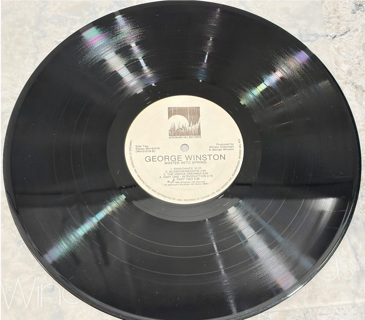 George Winston Winter Into Spring Record 1982 🇨🇦(WH-91019) - photo 5
