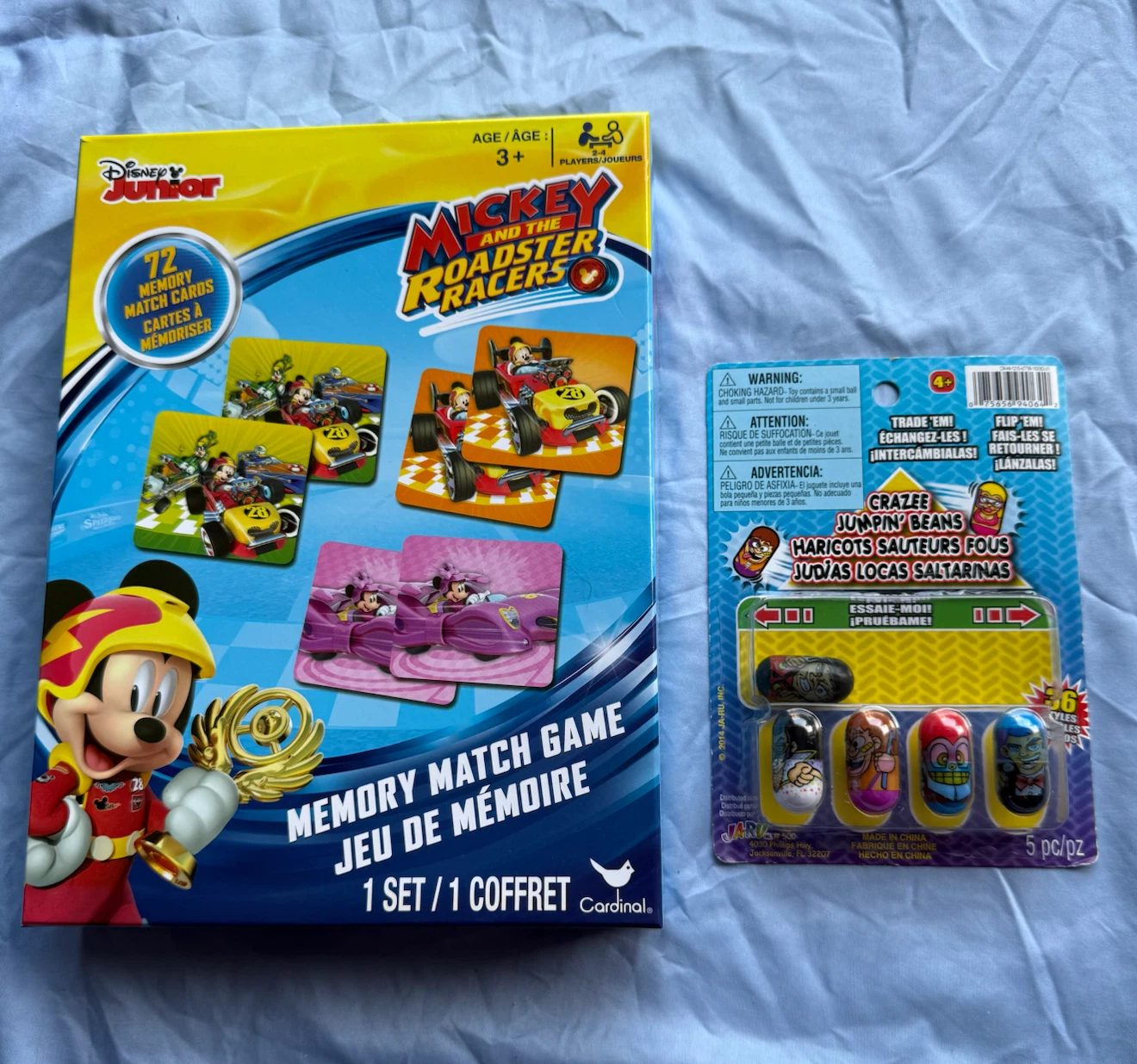 Disney Junior Mickey and the Roadster Racers Memory Match Game +
