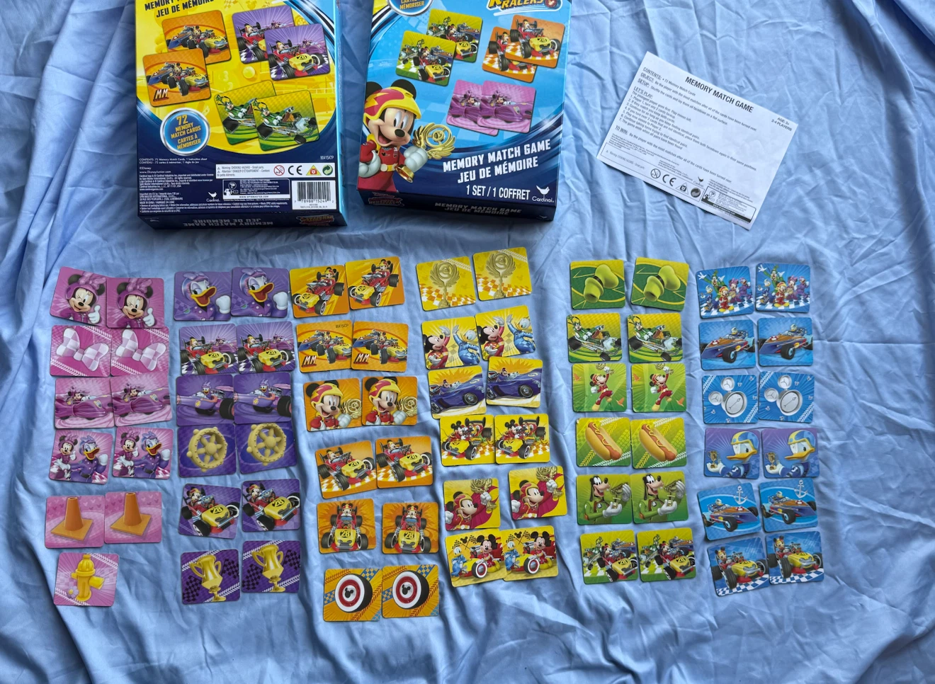 Disney Junior Mickey and the Roadster Racers Memory Match Game + - photo 3