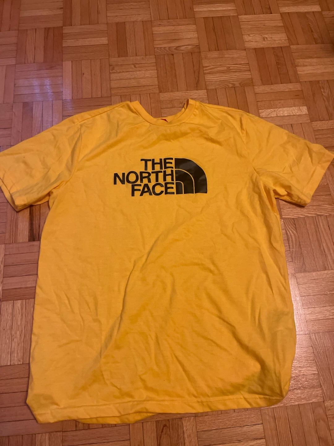 Men’s The North Face Yellow T-Shirt (L)
