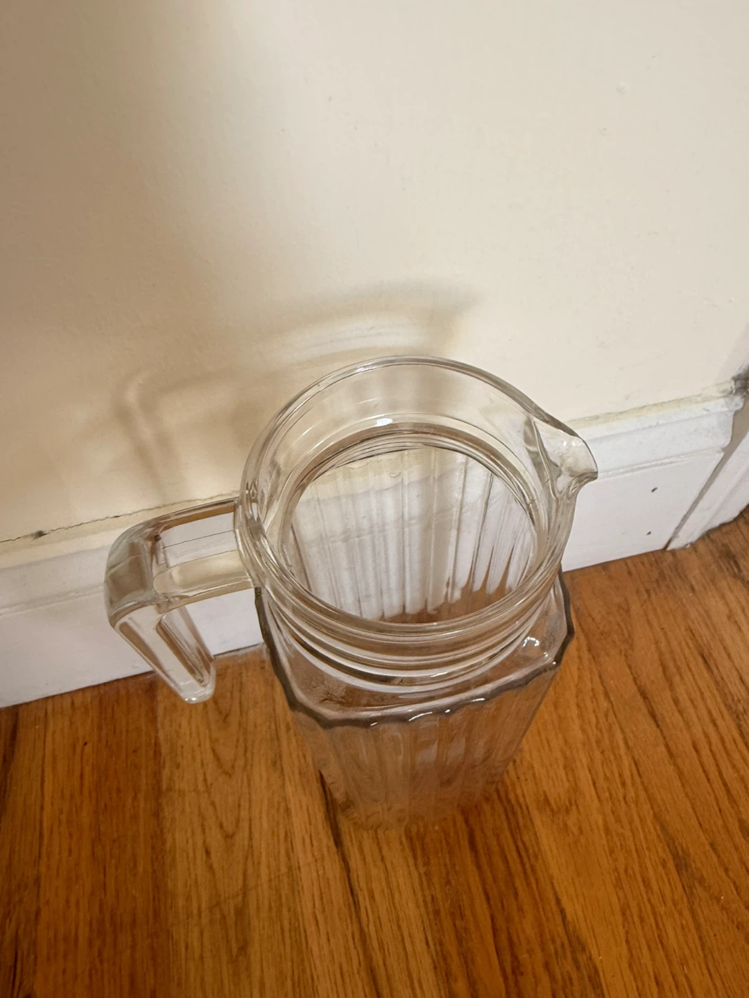 Clear Glass Pitcher - photo 2