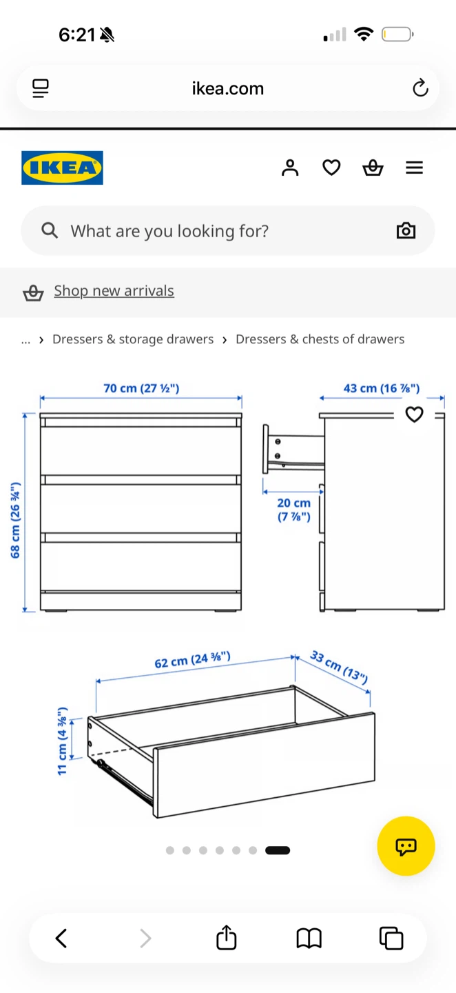 IKEA MALM 4-Drawer Dresser (x2) - photo 3