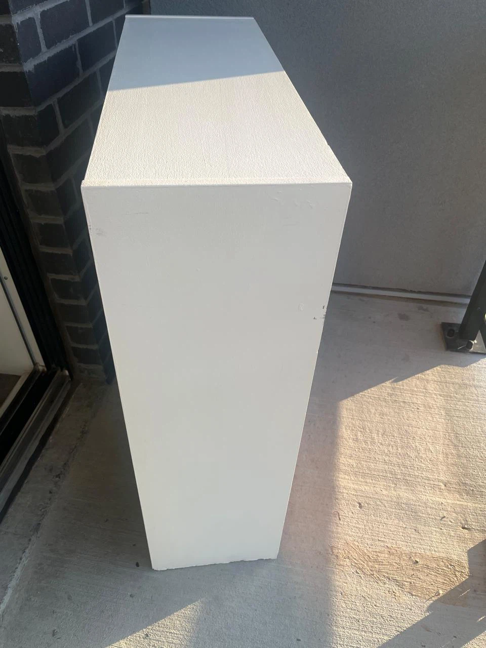 White 3-Tier Shelf Unit give away - photo 2