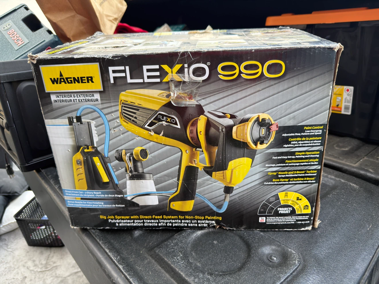 Wagner FLEXiO 990 Paint Sprayer