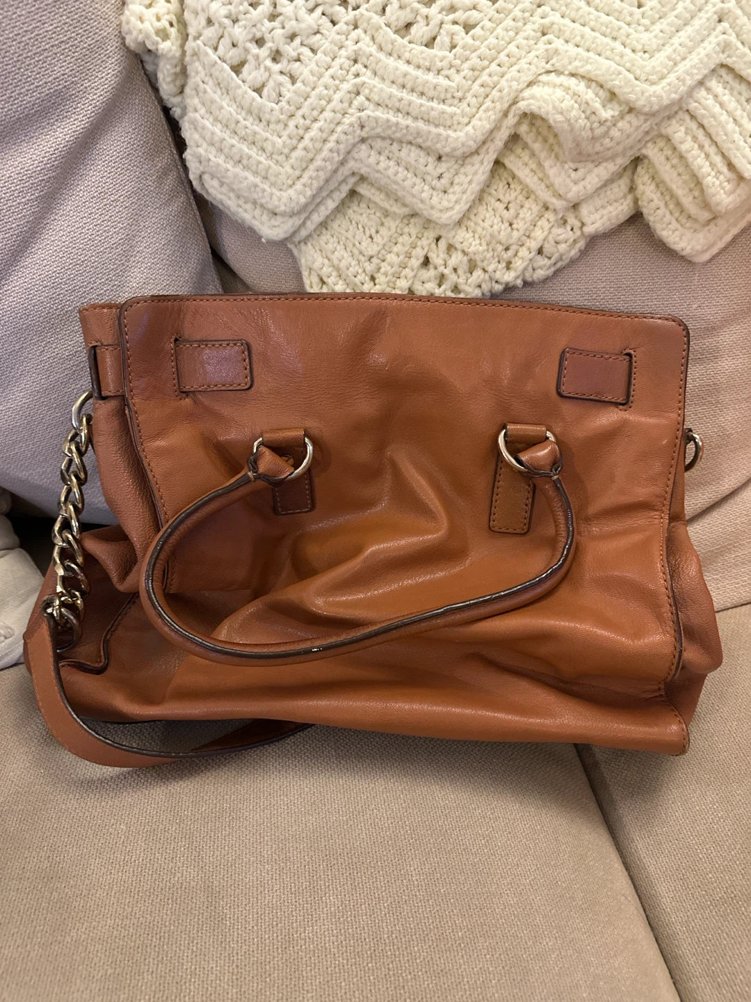 Michael Kors Brown Leather Satchel - photo 2