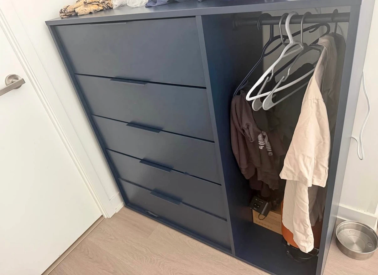 IKEA PAX Wardrobe with 5 Drawers - photo 3