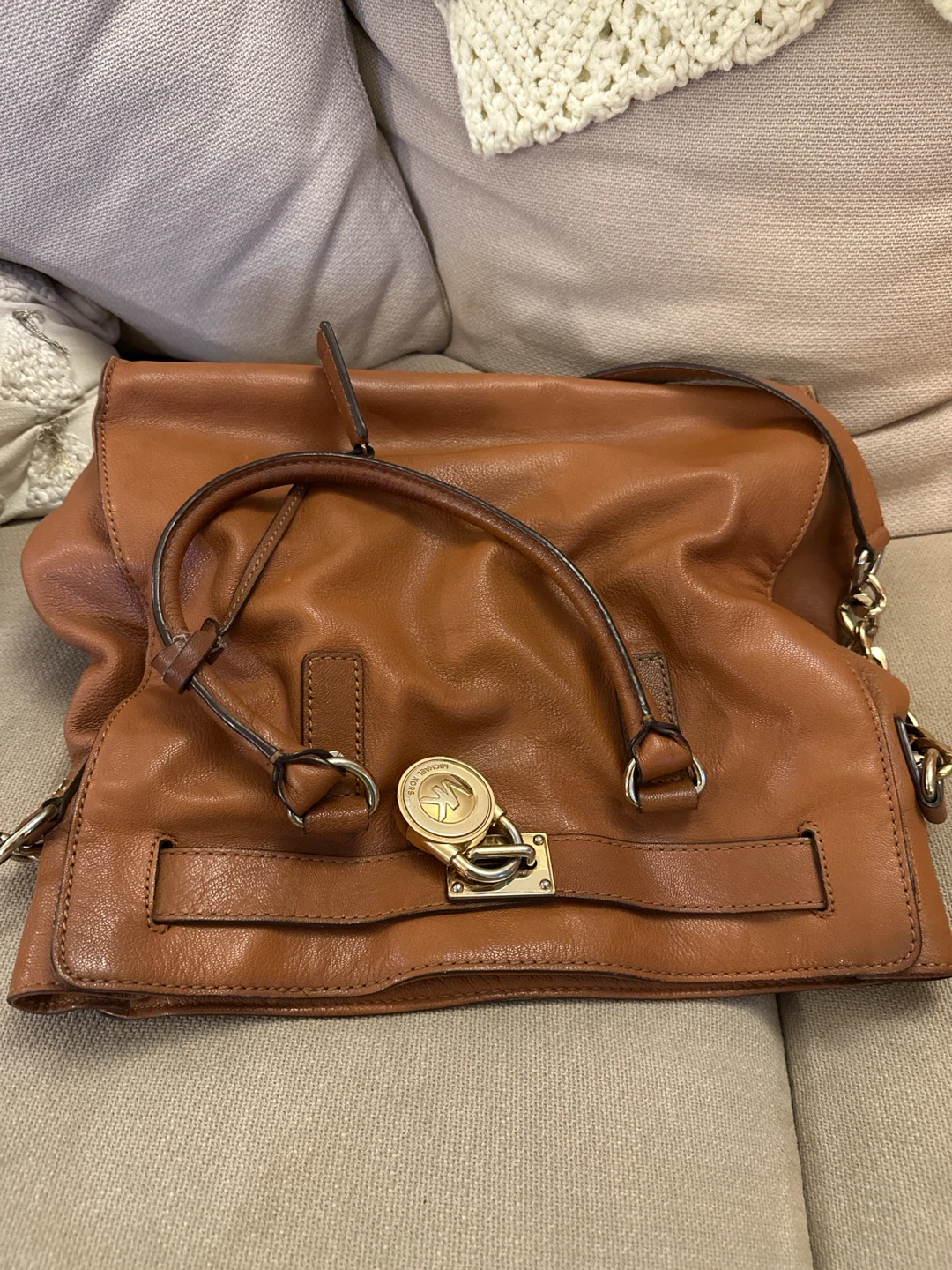 Michael Kors Brown Leather Satchel - photo 3