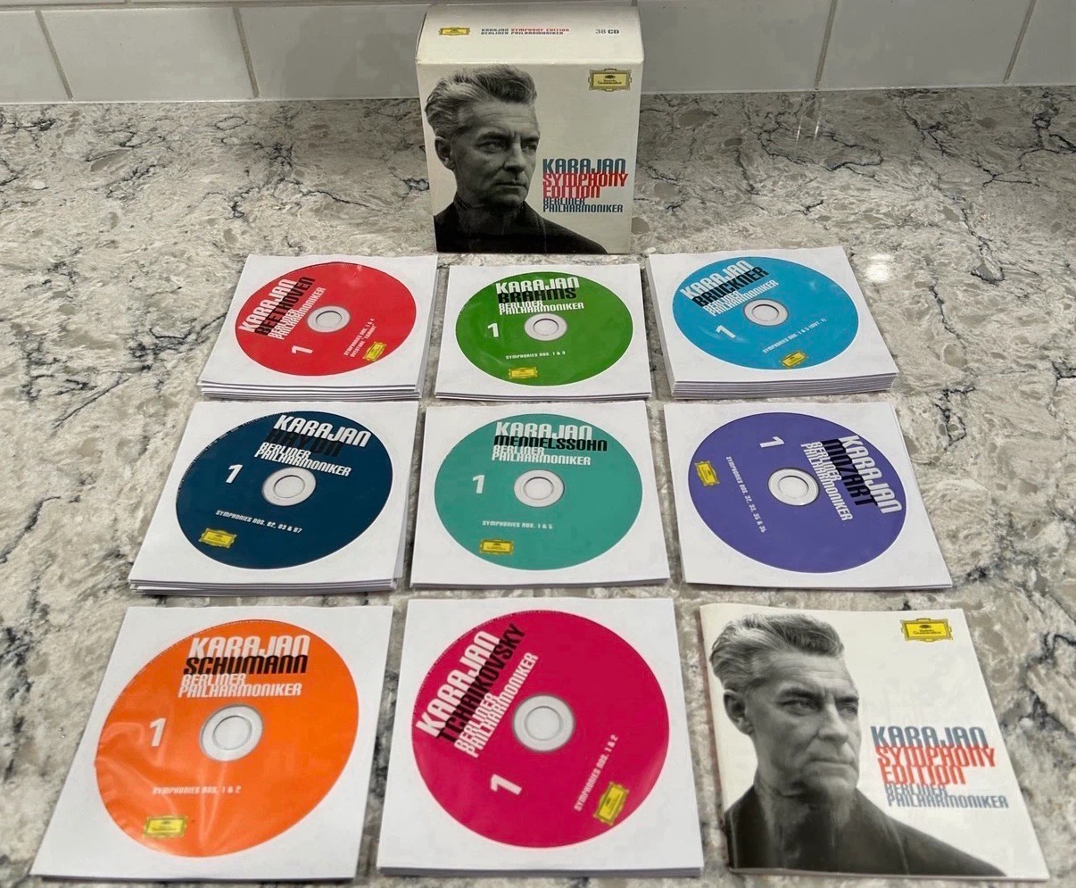 Herbert von Karajan Symphony Edition 38 CD Box Set - photo 2