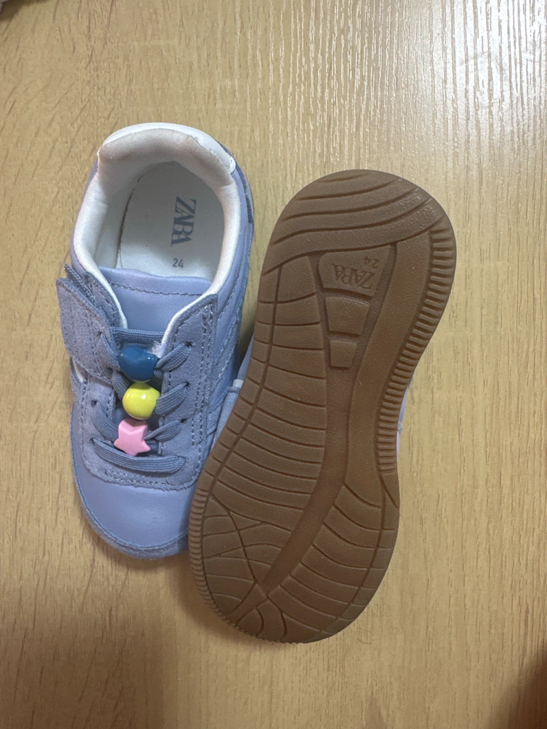 Zara Kids Blue Sneakers Size 24 - photo 2