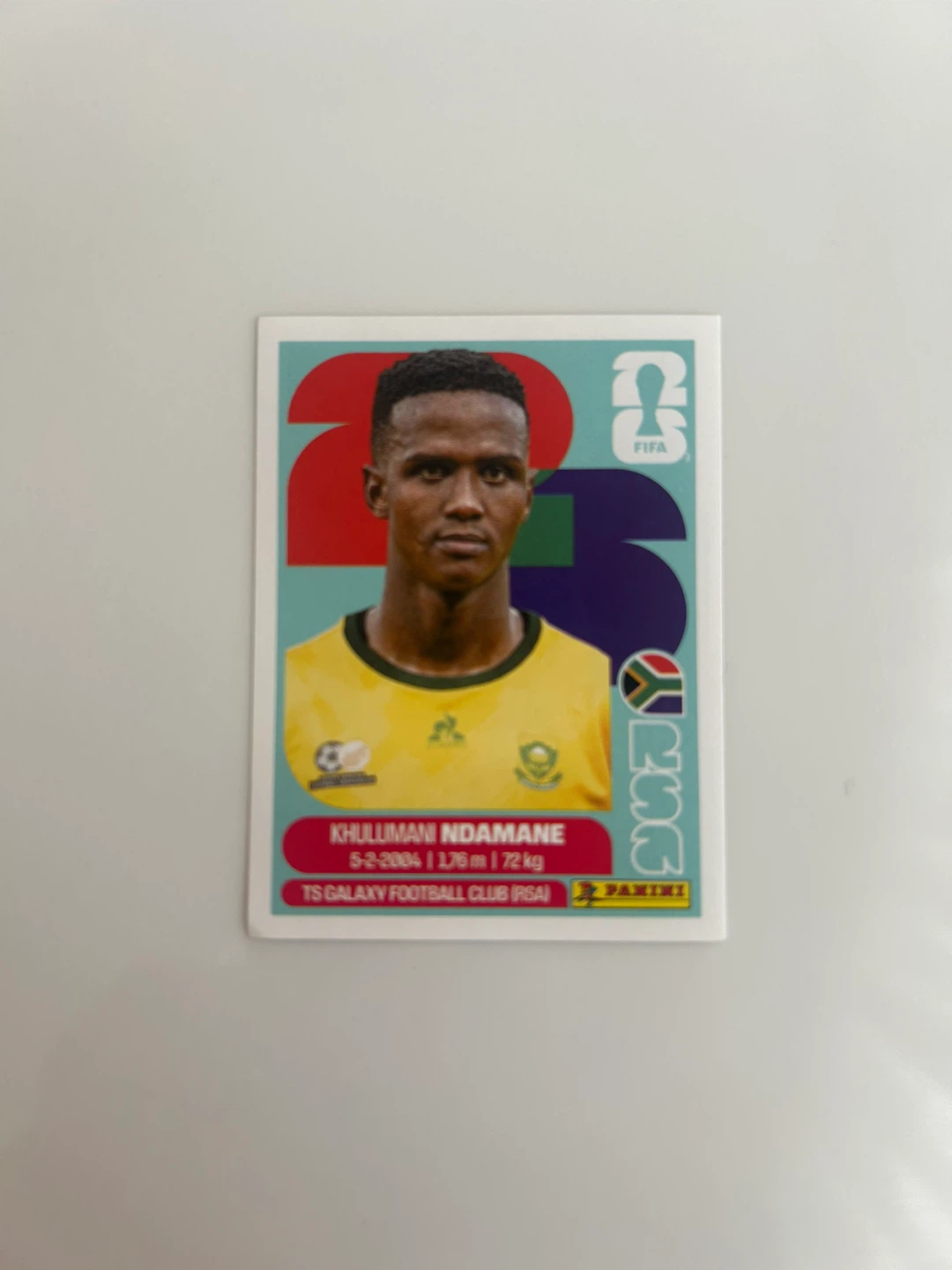 Panini FIFA World Cup 2026 Khulumani Ndamane Sticker
