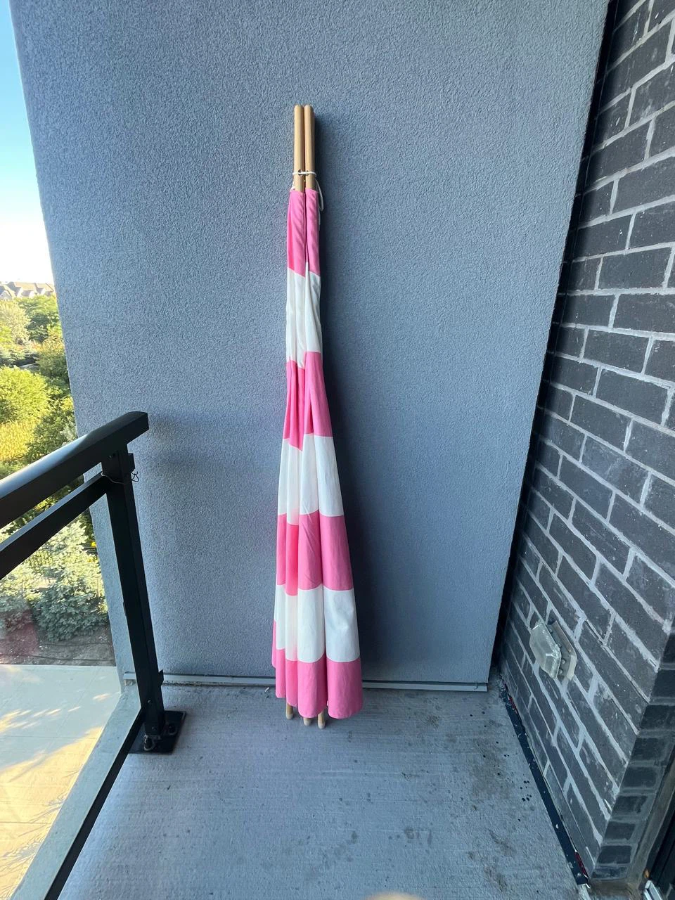 Kids Pink and White Striped Teepee tent - photo 4