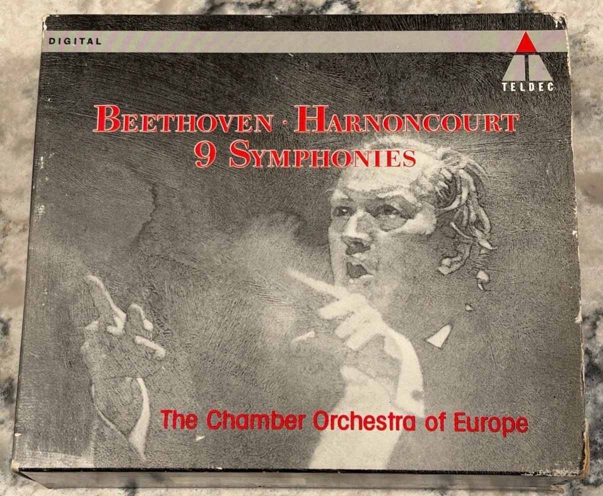 Beethoven 9 Symphonies CD Box Set by Harnoncourt