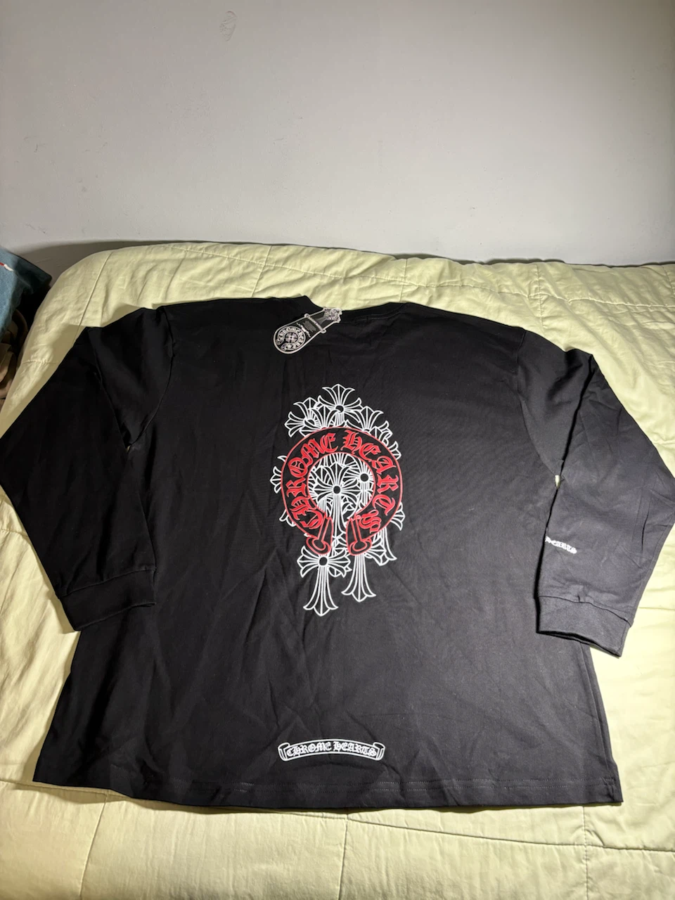 Chrome Heart long sleeve tee SZ XL