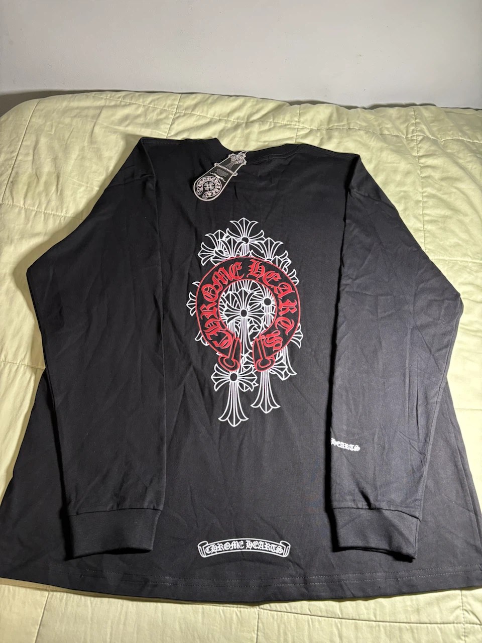 Chrome Heart long sleeve tee SZ XL - photo 3