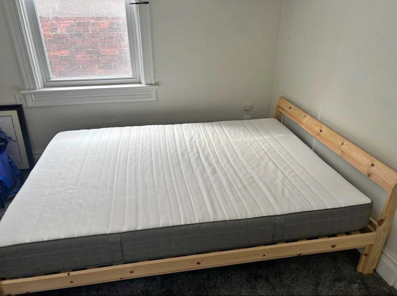 IKEA Full Bed Frame & Mattress