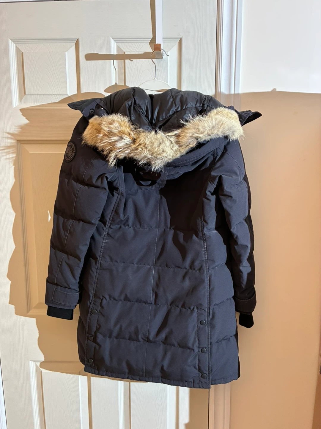Canada Goose Shelburne Parka Black Label – Navy – Size S - photo 2
