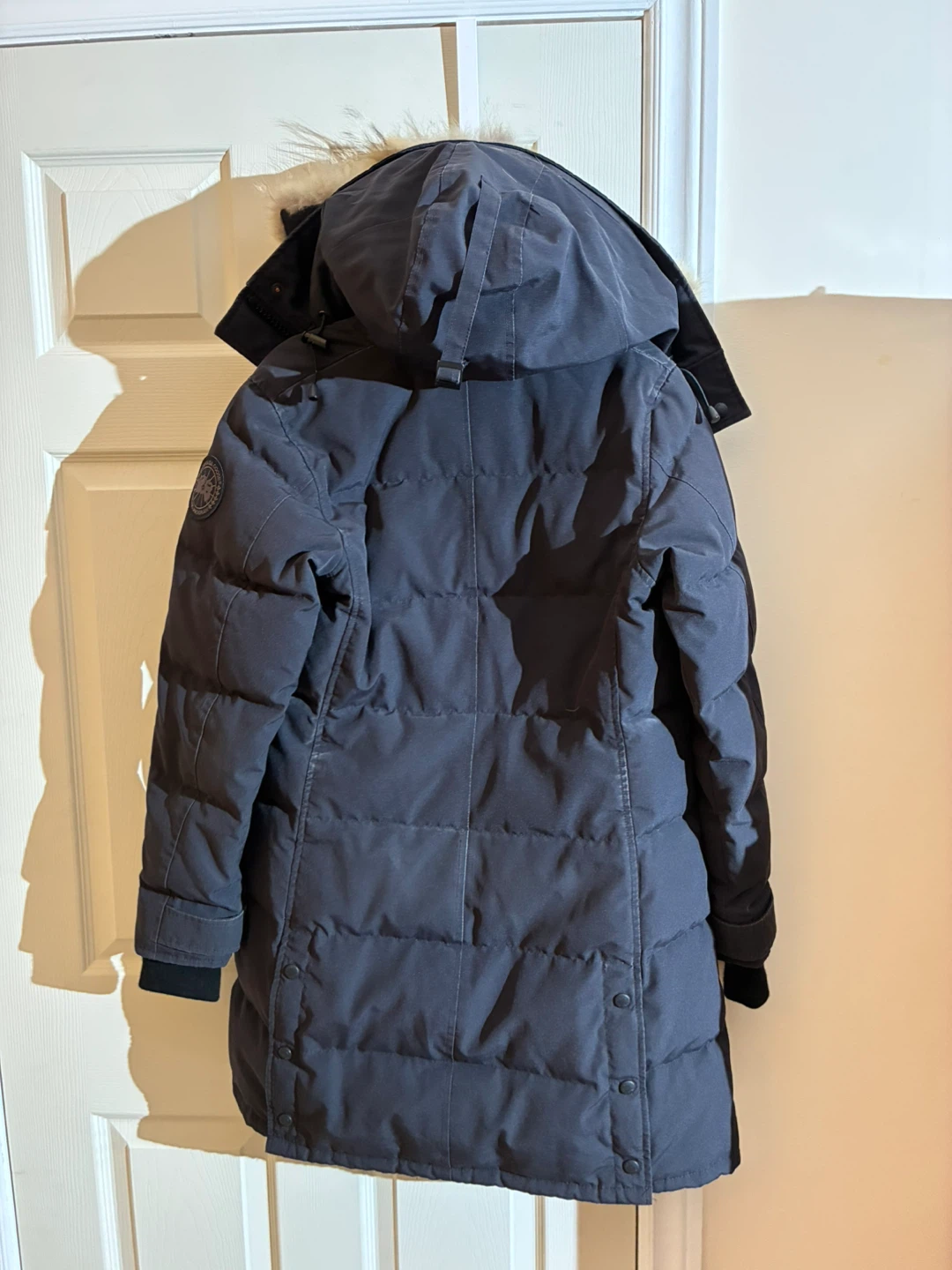 Canada Goose Shelburne Parka Black Label – Navy – Size S - photo 3