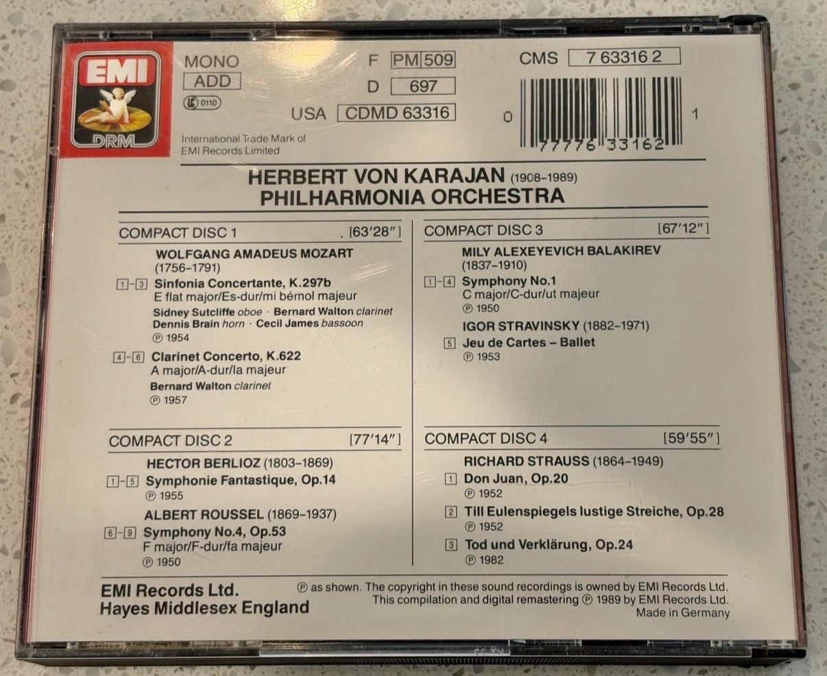 Vintage Classical CD Box Sets – Bach, Wagner & Karajan ($5 each) - photo 3