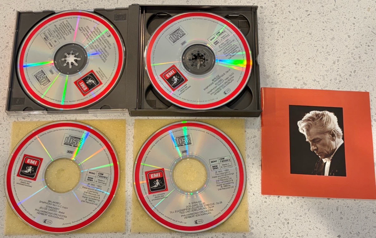 Vintage Classical CD Box Sets – Bach, Wagner & Karajan ($5 each) - photo 4