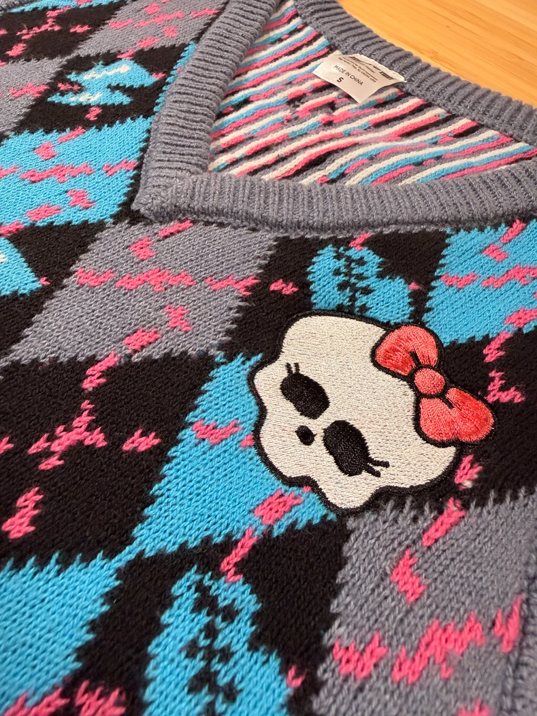 Monster High Argyle Sweater Vest - photo 2