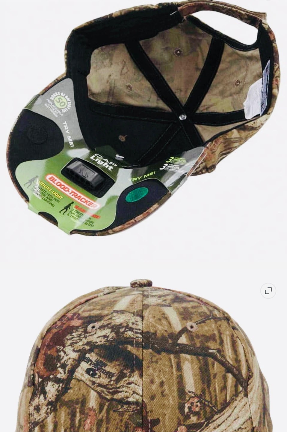 Mossy Oak Infinity Camo 6-LED Cap Light - photo 2