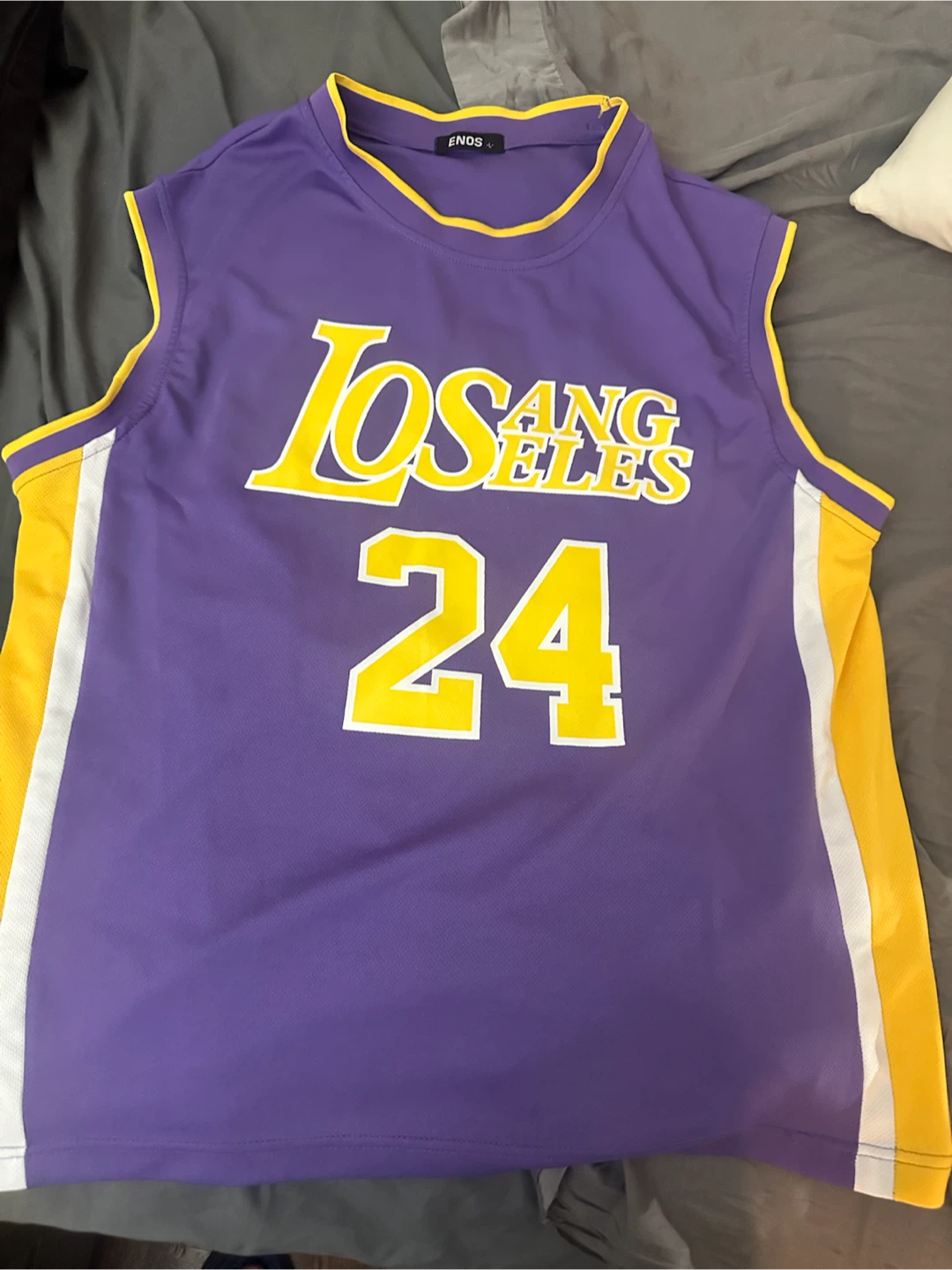 Los Angeles Lakers Kobe Bryant #24 Basketball Jersey Large - photo 2