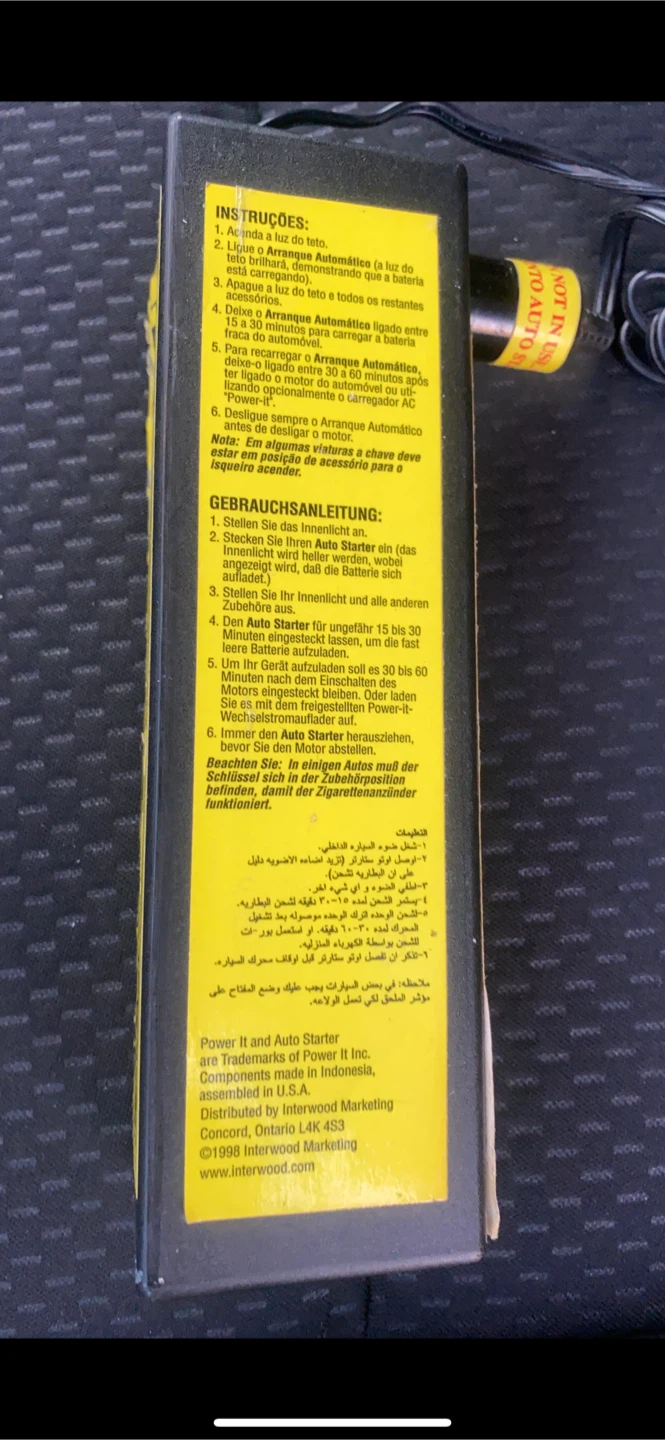 Power It Auto Starter (Vintage) - photo 3