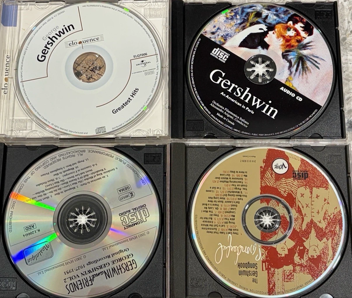 George Gershwin CD Collection - 4 Discs - photo 3