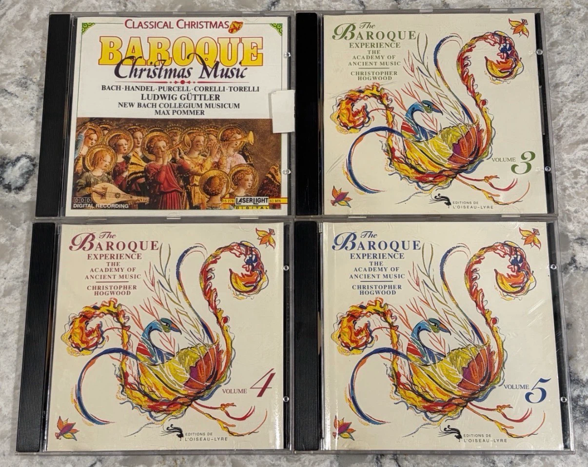Baroque Christmas & The Baroque Experience CDs 3-5