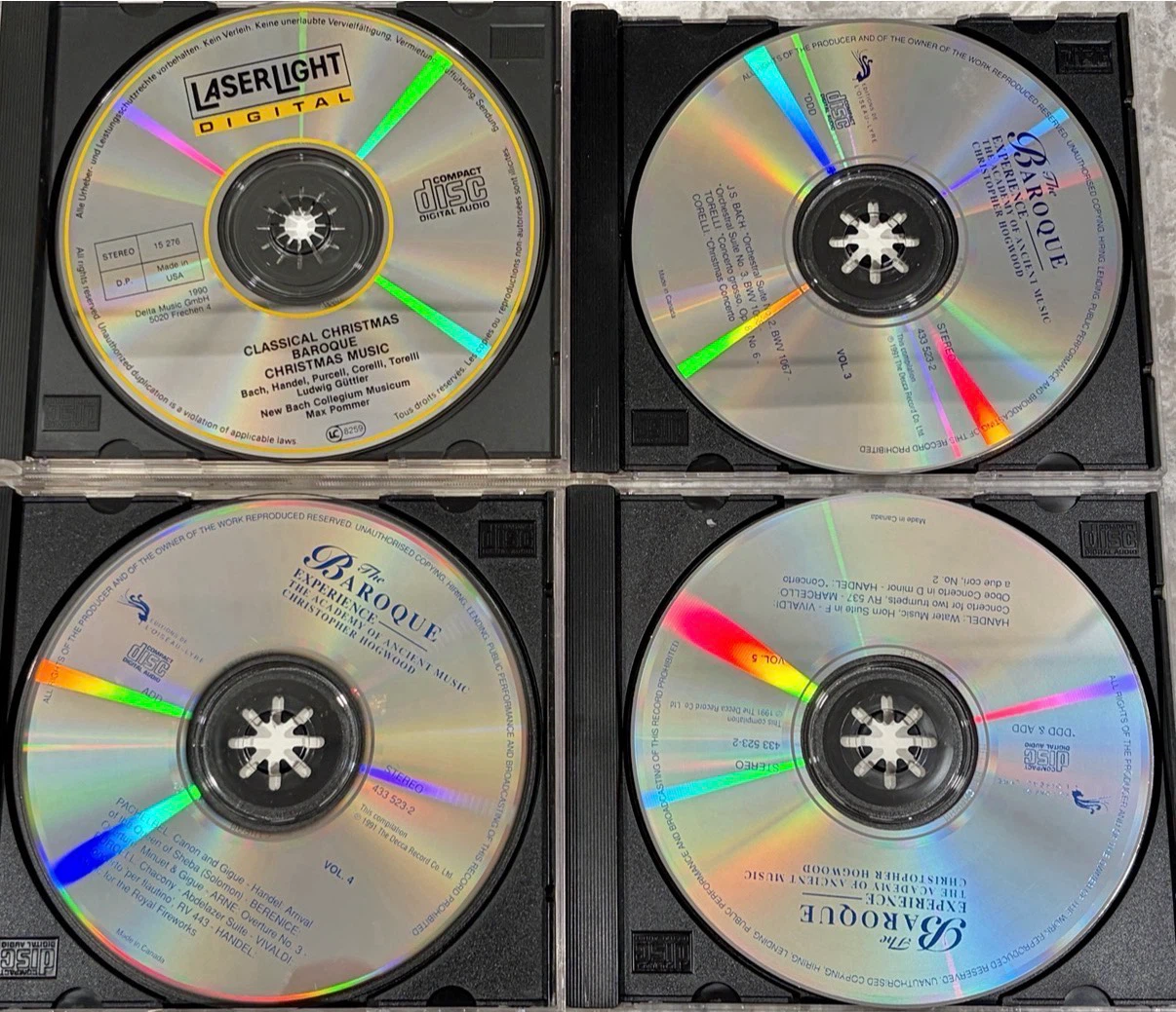 Baroque Christmas & The Baroque Experience CDs 3-5 - photo 3