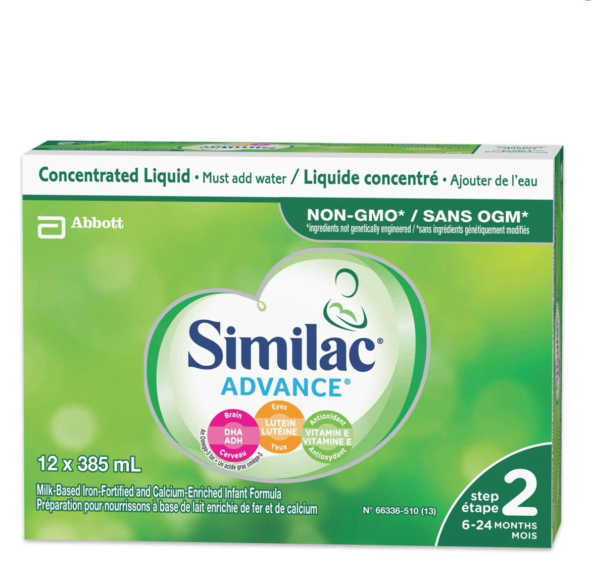 Similac Advance Step 2 Concentrated Liquid (unopened box)