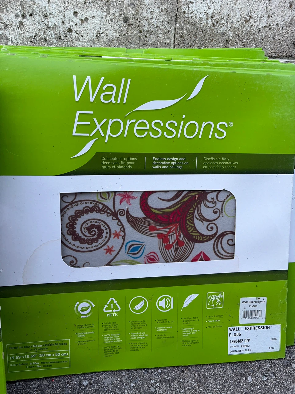 Wall Expressions FL006 - Floral Pattern Wall Panels - photo 3
