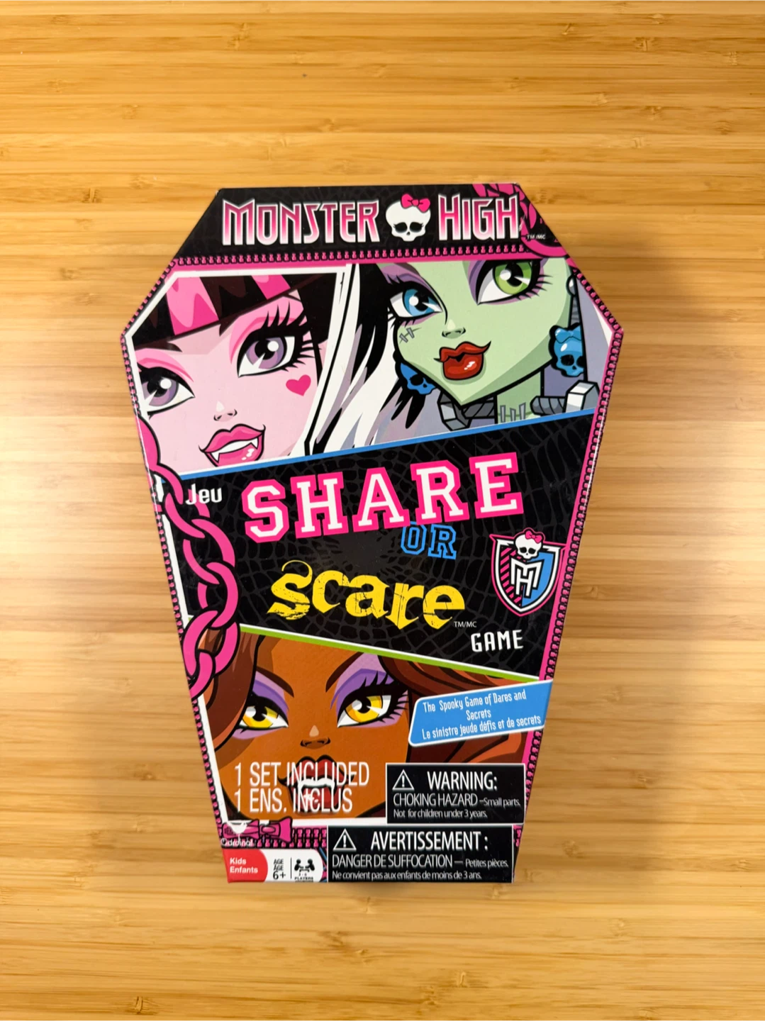 Monster High Share or Scare Game