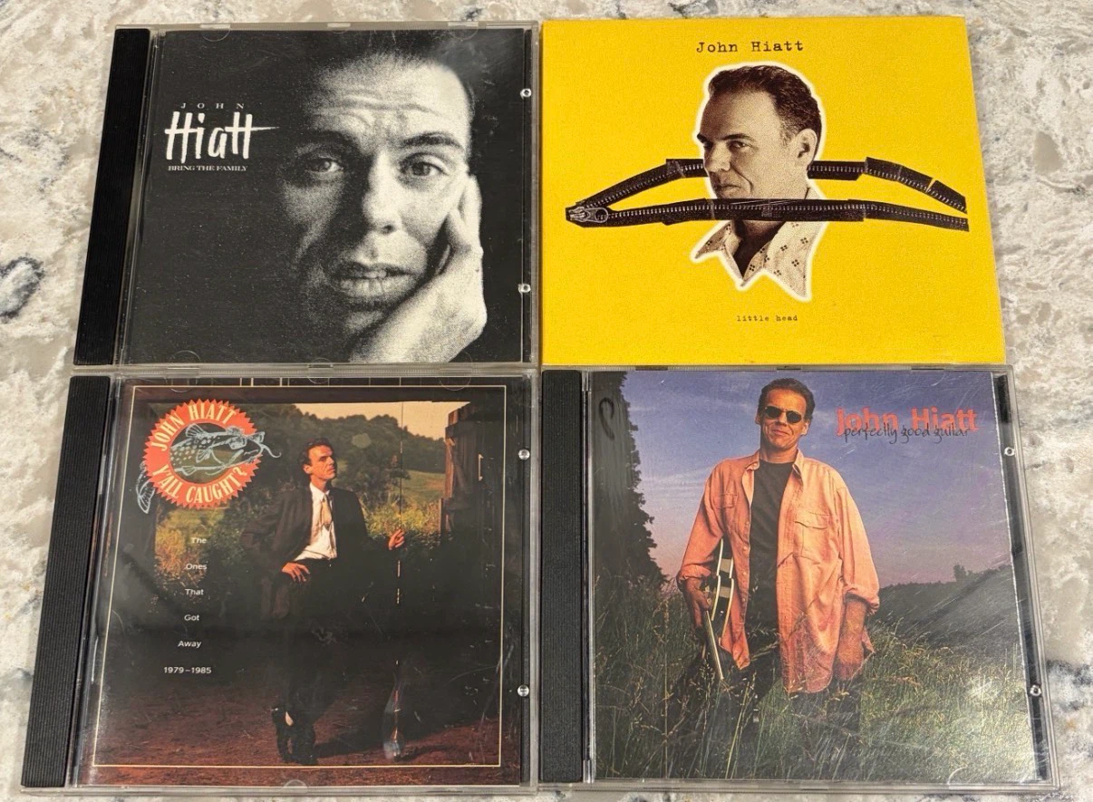 John Hiatt CD Lot - Bring the Family, Little Head, etc.