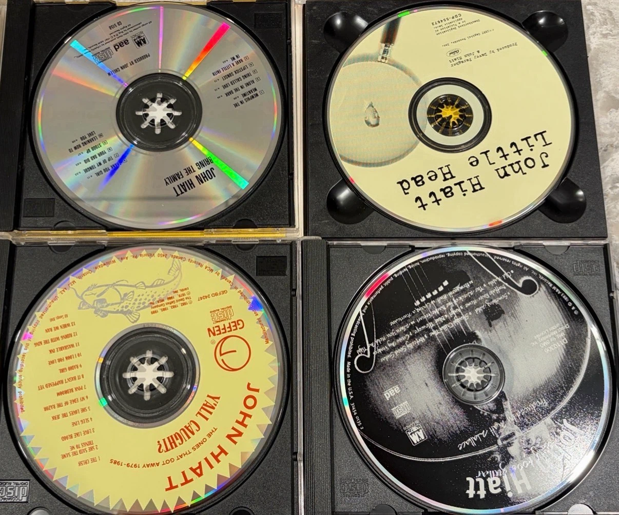 John Hiatt CD Lot - Bring the Family, Little Head, etc. - photo 3