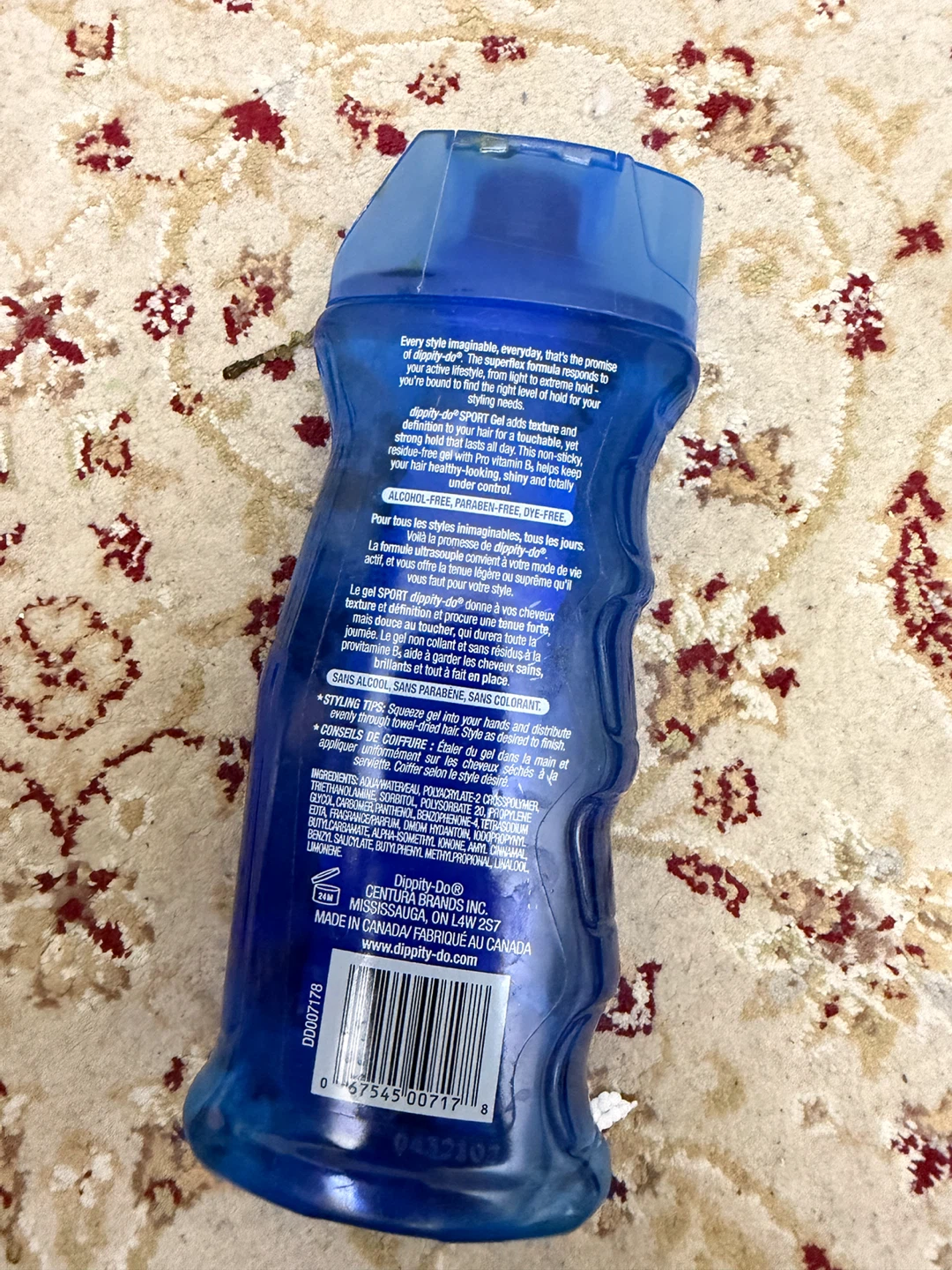 Dippity Do Sport Gel Strong Hold opened, almost full - photo 2