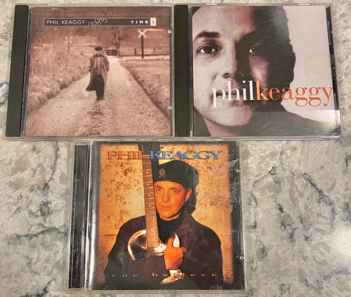 3 Phil Keaggy CDs: 👋 Cleveland, Time D-Votional, True Believers