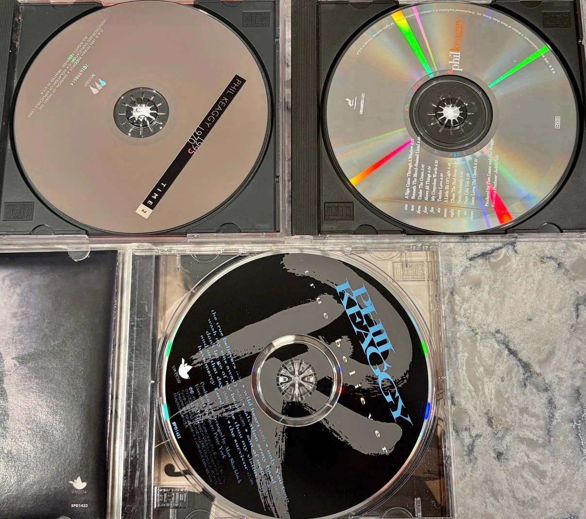 3 Phil Keaggy CDs: 👋 Cleveland, Time D-Votional, True Believers - photo 3