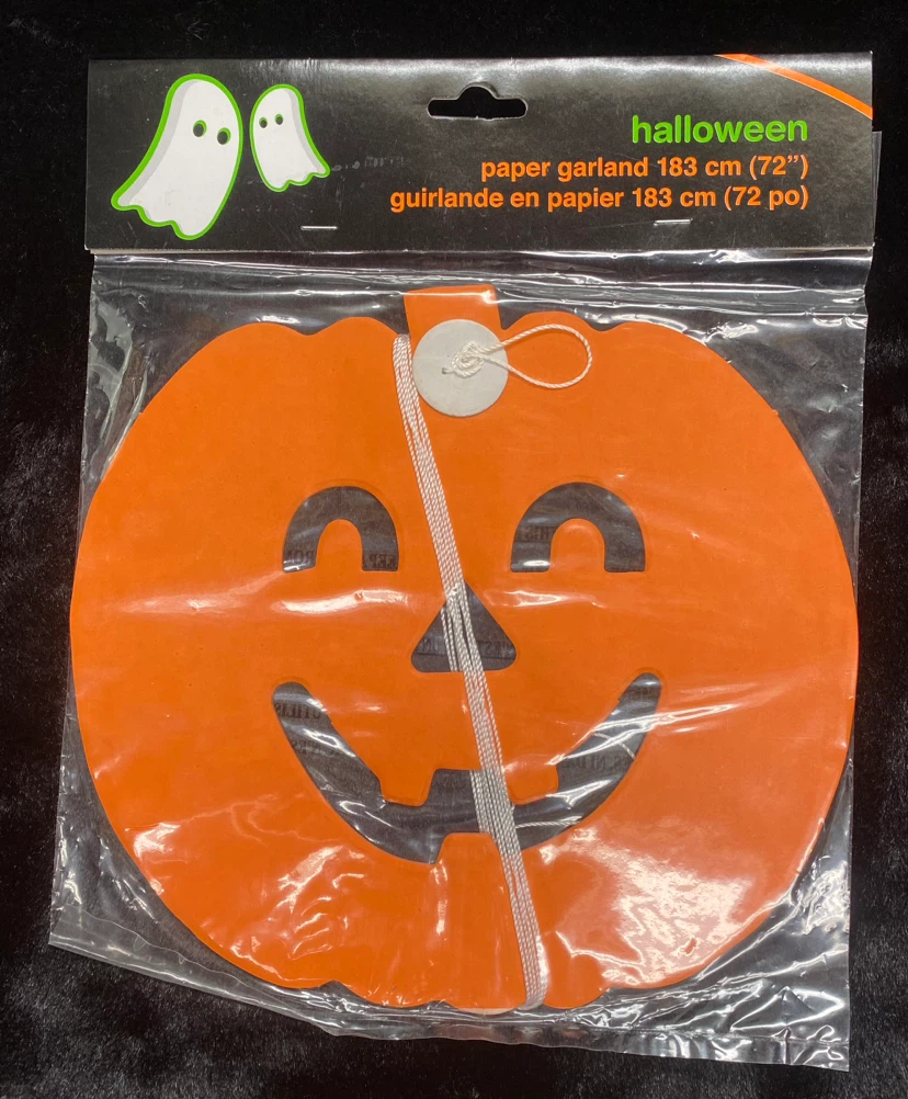 Halloween Paper Garlands Bundle (4 Packs) – New in Package - photo 2
