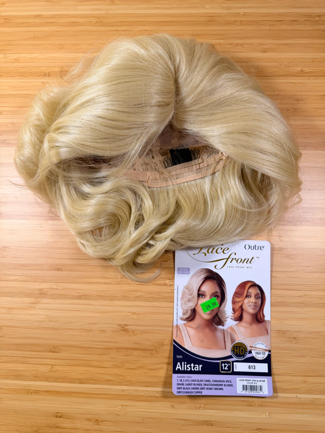 Outre Alistar Lace Front 613 Wig 12 inch