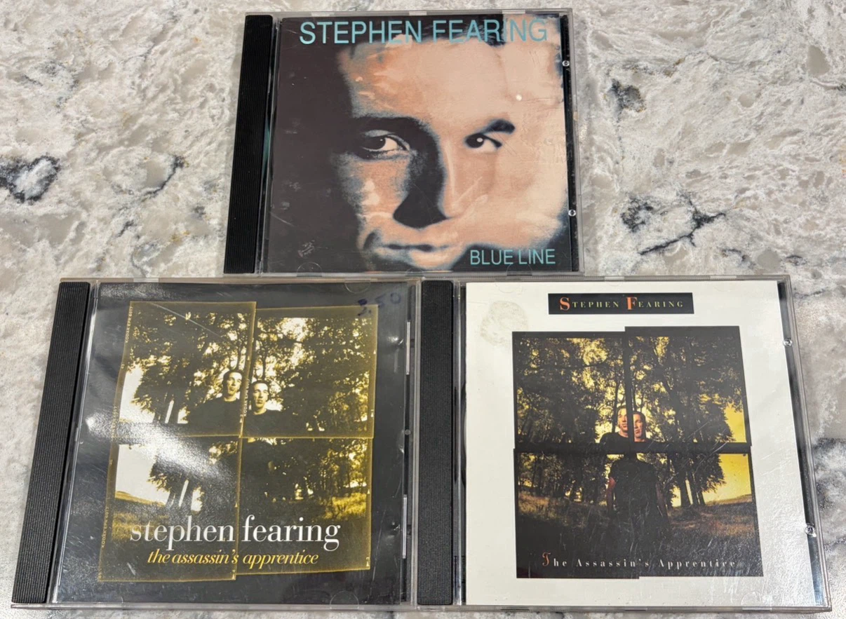 Stephen Fearing 3 CD Lot: The Assassin's Apprentice & Blue Line