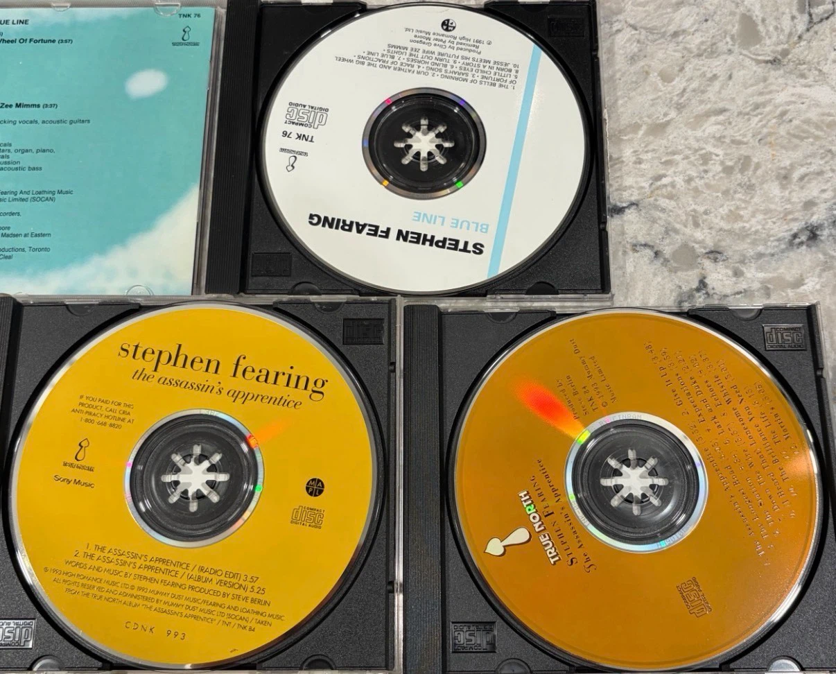 Stephen Fearing 3 CD Lot: The Assassin's Apprentice & Blue Line - photo 3