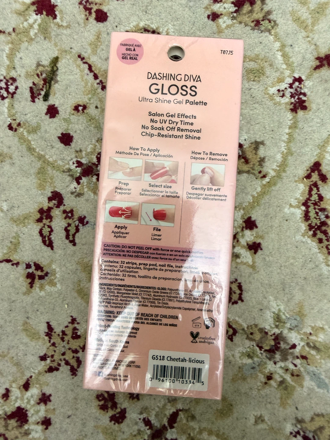 Dashing Diva Gloss Ultra Shine Gel Palette GS18 Cheetah-licious - photo 2