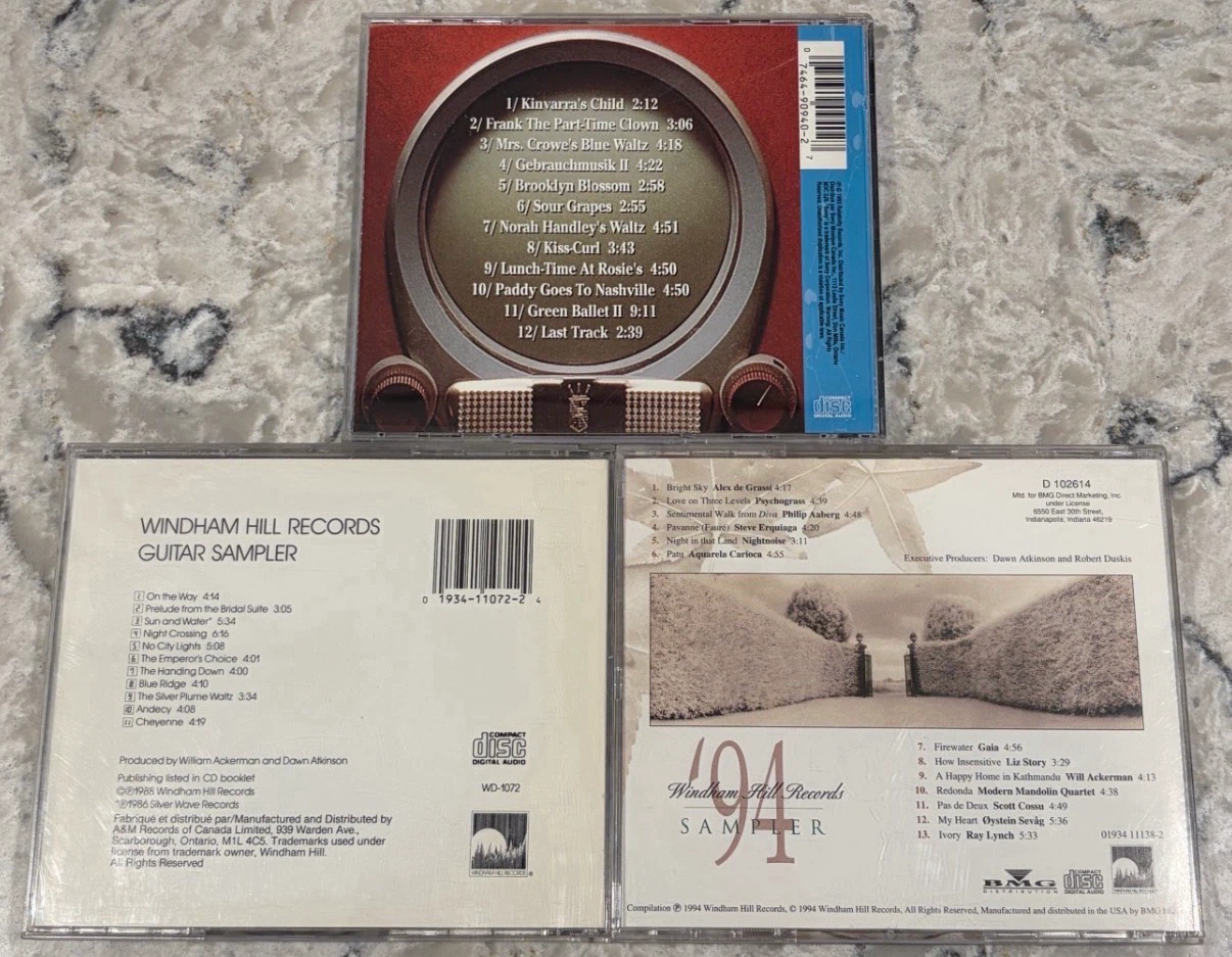 3 Acoustic Guitar and Instrumental/New Age CDs Bundle - photo 2