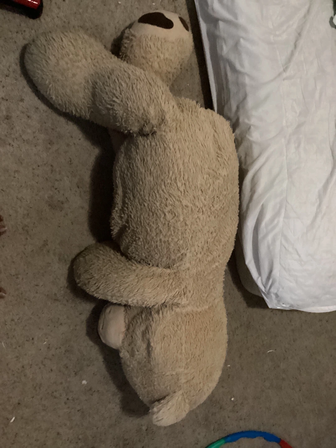 Large Beige Teddy Bear Plush stuffy  Toy - photo 4