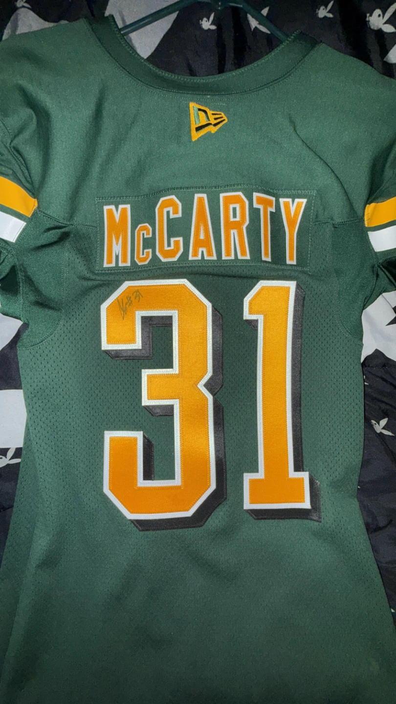 Calvin McCarty #31 Edmonton Eskimos Jersey – Autographed - photo 3